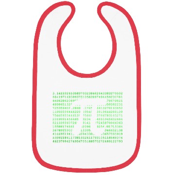 Discover Pi Day Bibs 3 14 Cool Funny Nerd Math Geek Green