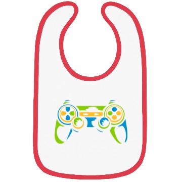 Discover Colorful Controller Retro Console Bibs