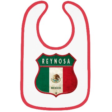 Discover Reynosa Mexico crest design Bibs