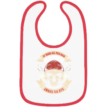 Discover Pirates Outlaw Buccaneer Bibs