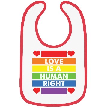 Discover LBGT Flag Gay Pride Human Love Human Right Bibs