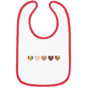 Discover LBGT Flag Gay Pride Human Bibs