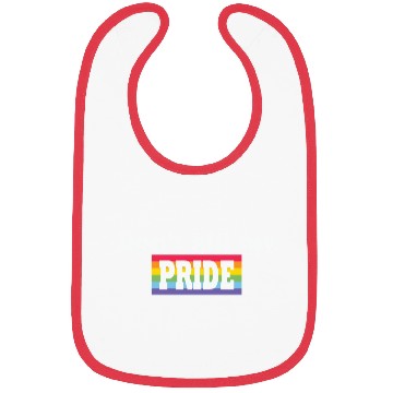 Discover LBGT Flag Gay Pride Human Bibs