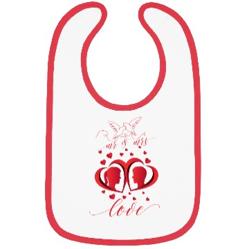 Discover The lovers, wedding day Bibs
