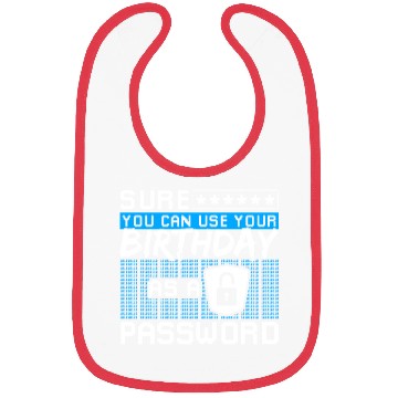 Discover Hacker Cyber Security Easy Password Bibs