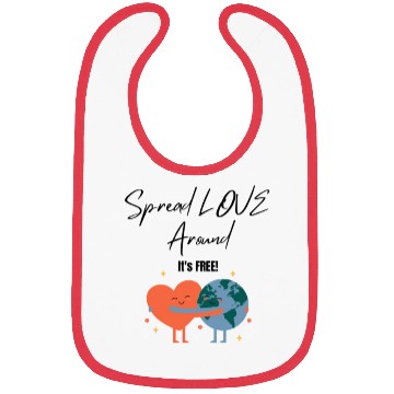 Discover Spread Love Around Bibs