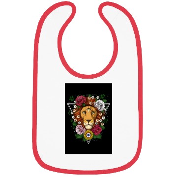 Discover Psychedelic Lion Bibs