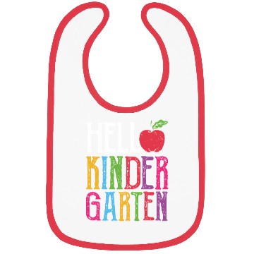 Discover Hello Kindergarten Back To School Bibs