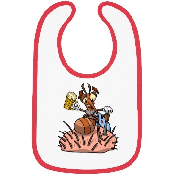 Discover Insect Mosquito Drinking Beer Mosquitoes Bibs