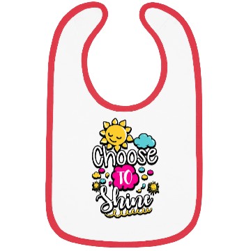 Discover Choose To Shine Teacher Growth Mindset Bibs