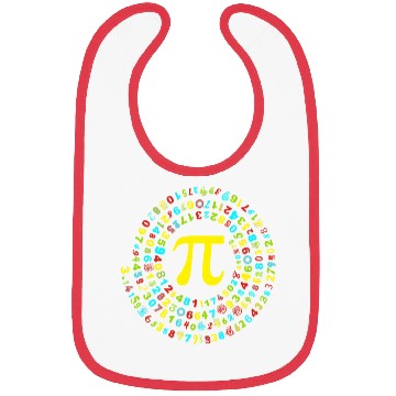 Discover Pi Spiral Pi Day Bibs
