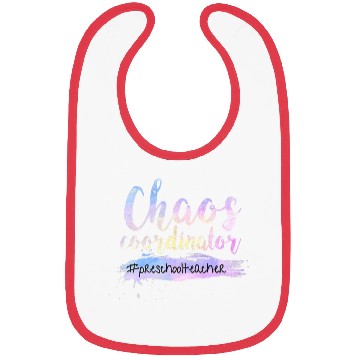 Discover Chaos Coordinator Bibs Cute Preschool Teacher Bibs