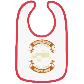 Discover Some dads jeep marge Bibs