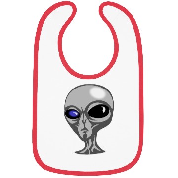 Discover Roswell New Mexico Grey Alien Bibs