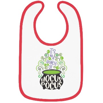 Discover Its All A Bunch Of Hocus Pocus Scary Halloween Bibs