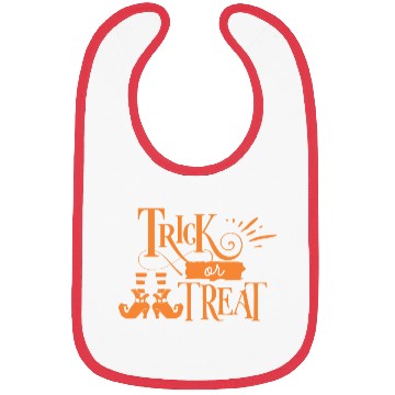 Discover Trick Or Treat Witch Boot Halloween Holiday Bibs
