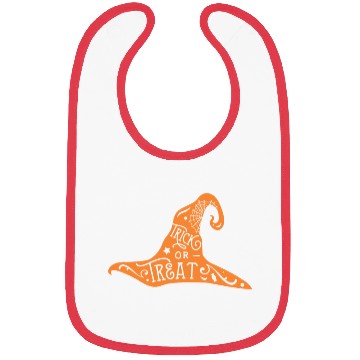 Discover Witch Hat Trick Or Treat Halloween Holiday Bibs
