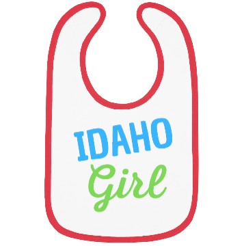 Discover Idaho Girl Bibs