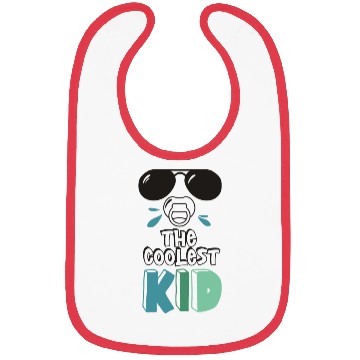 Discover Coolest kid ever Bibs