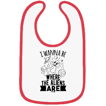 Discover Aliens Space Science Fiction Nerd Bibs