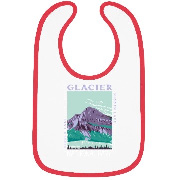 Discover Glacier National Park Hidden Lake Distressed Bibs