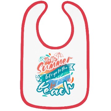 Discover hello summer Bibs