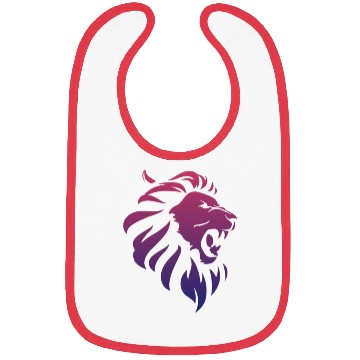 Discover Angry lion Bibs