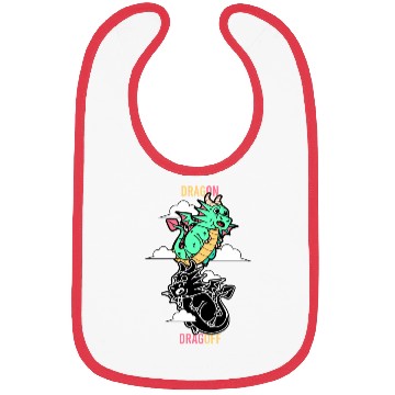 Discover Dragon Dragoff Dragon-Themed Behavioral Switch Bibs
