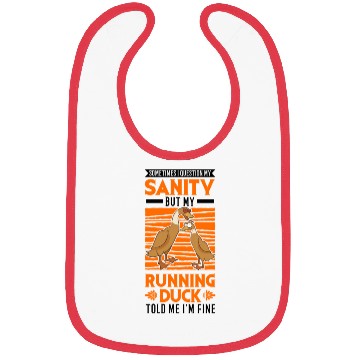 Discover Running Duck Sanity Bibs