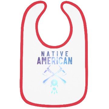 Discover Native American Axe Traditional Dreamcatcher Bibs
