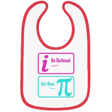 Discover Funny Pi Imaginary Number Be Real Be Rational Math Bibs