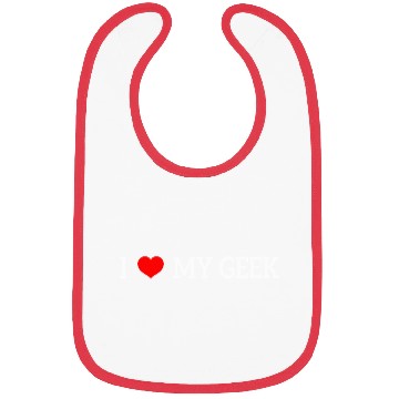 Discover I Love My Geek Bibs
