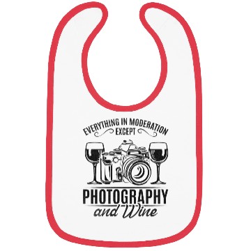 Discover Everything In Moderation Except Photography & Wine Bibs