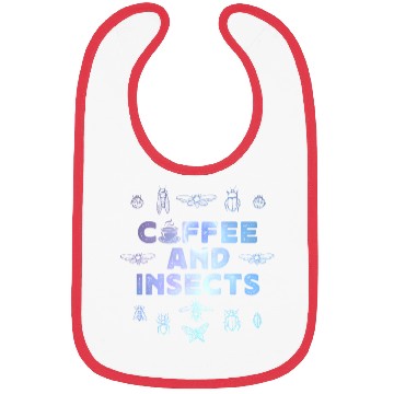 Discover Entomology Insect Coffee Lover Bugs Bibs