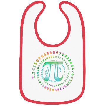 Discover 3.14 Pi Mathematics Physics Irrational Number Bibs