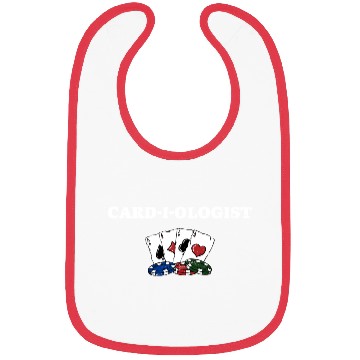 Discover CARD I OLOGIST Funny Poker Humor Poker Player Bibs