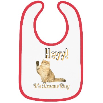 Discover Meow international cat day 2022 Bibs