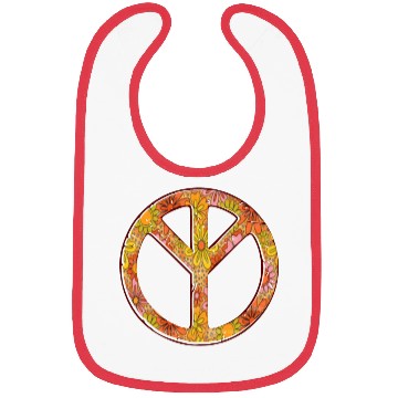 Discover Peace Love, Groovy Bibs