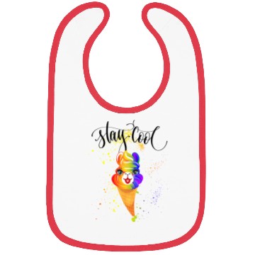 Discover Alpaca LGBT Stay Cool Ice Rainbow Bibs