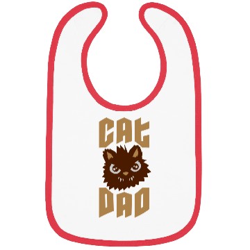 Discover Cat dad dangerous tomcat Bibs