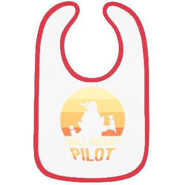 Discover Small Aircraft Pilot Private Small Airplane Bibs