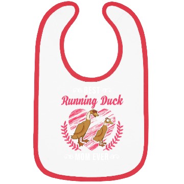 Discover Best Running Duck Mom Ever Bibs