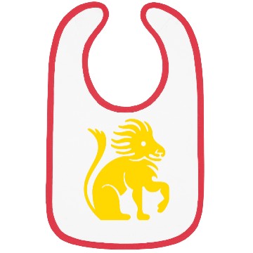 Discover leo zodiac gold lion king Bibs