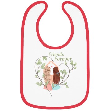 Discover Friends forever Bibs
