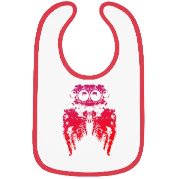 Discover Spider Eyes - Red Bibs