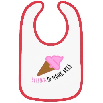 Discover Comedy Ice Scream Bibs