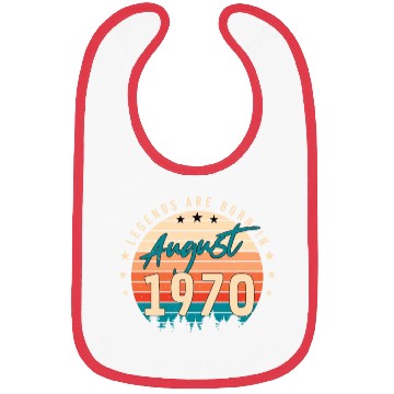 Discover Retro 1970 In August Bibs