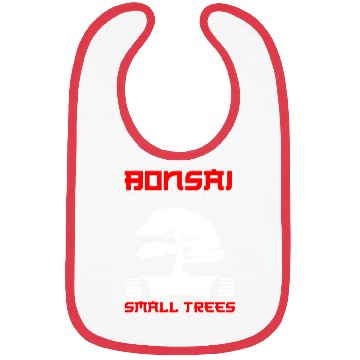 Discover Bonsai Tree Meditation Nature Lover Bibs