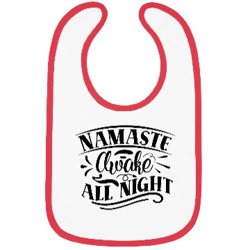 Discover Namaste awake all night Bibs
