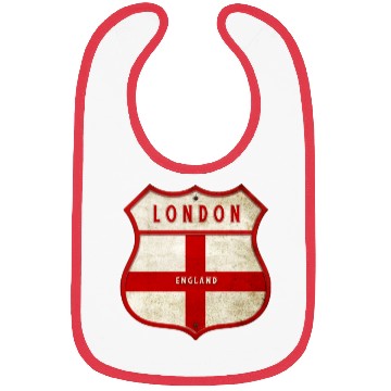 Discover London England coat of arms Bibs